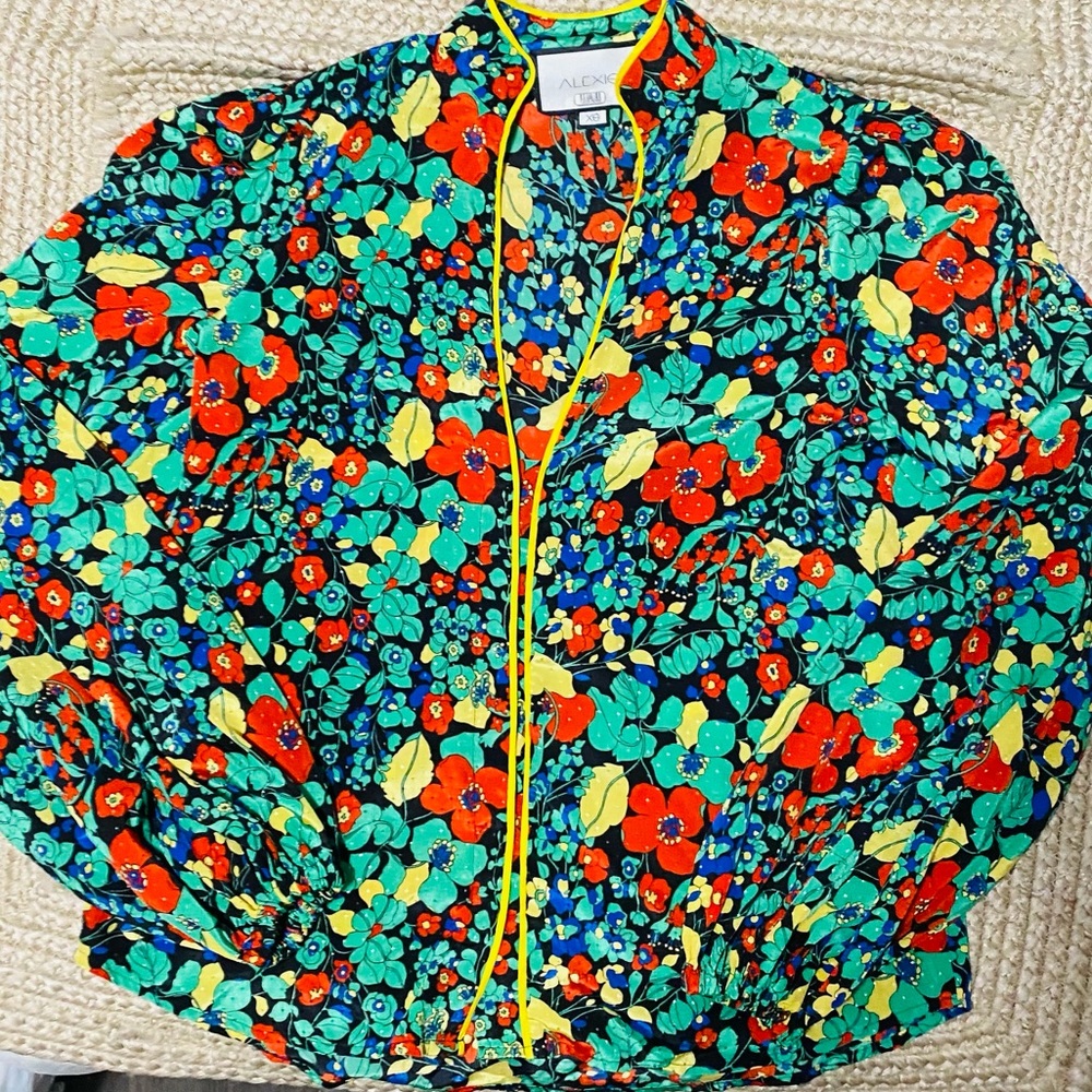 Alexis Floral Hiroka Long Sleeve Top